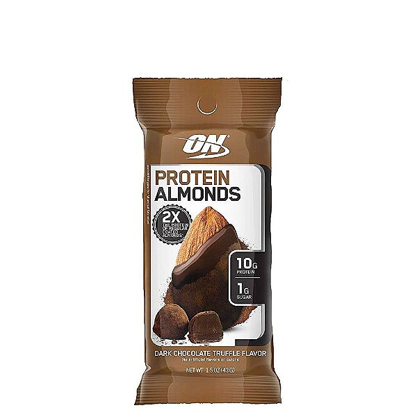 Protein Almonds 43g Dark Chocolate Optimum Nutrition