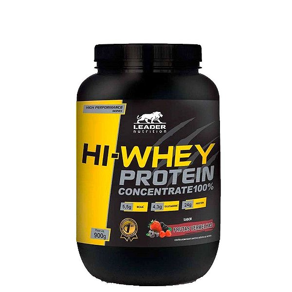 Hi Whey Protein 900g Leader Nutrition