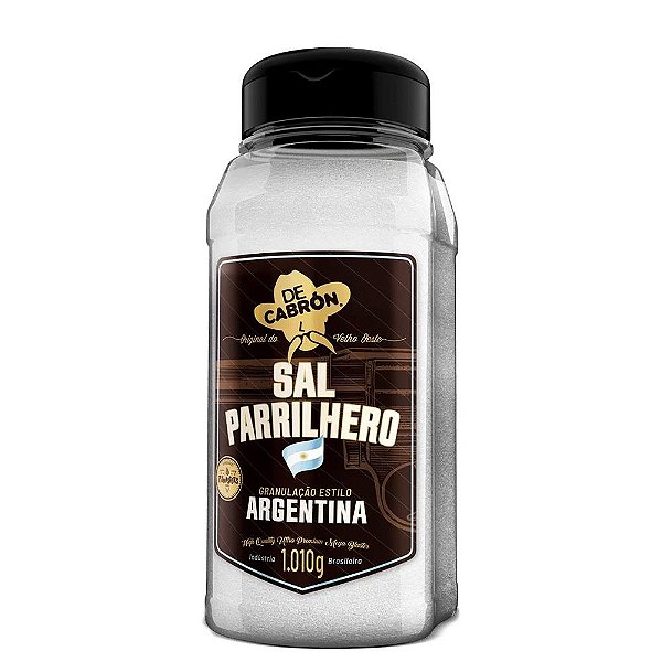 Sal Parrilhero Argentino 1,010kg De Cabron