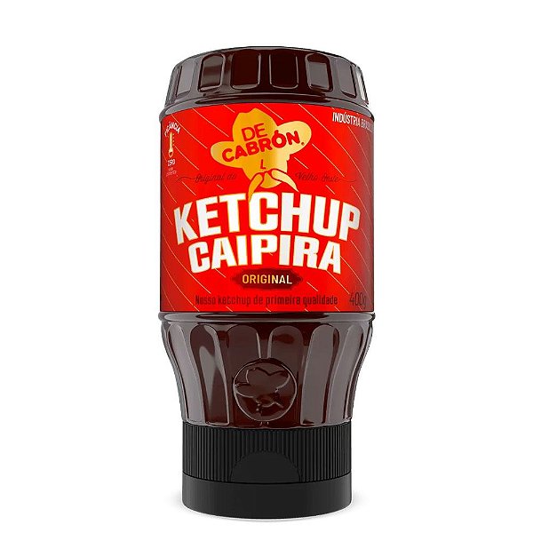 Ketchup Caipira Original 400g De Cabron