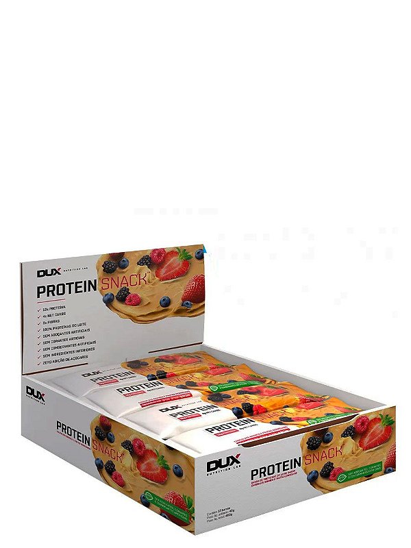 Protein Snack 40g (Caixa com 12 Unidades) Dux Nutrition Lab