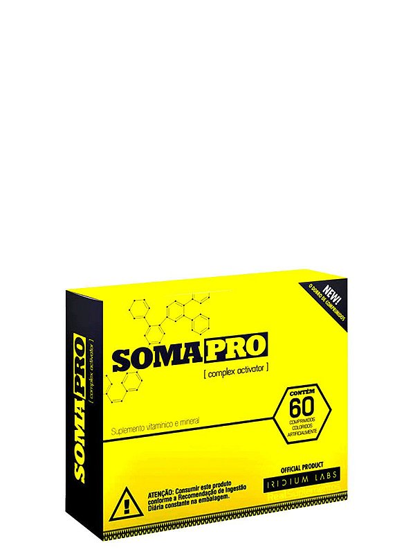Pré Hormonal Somapro com ZMA 60 Cáps Iridium Labs