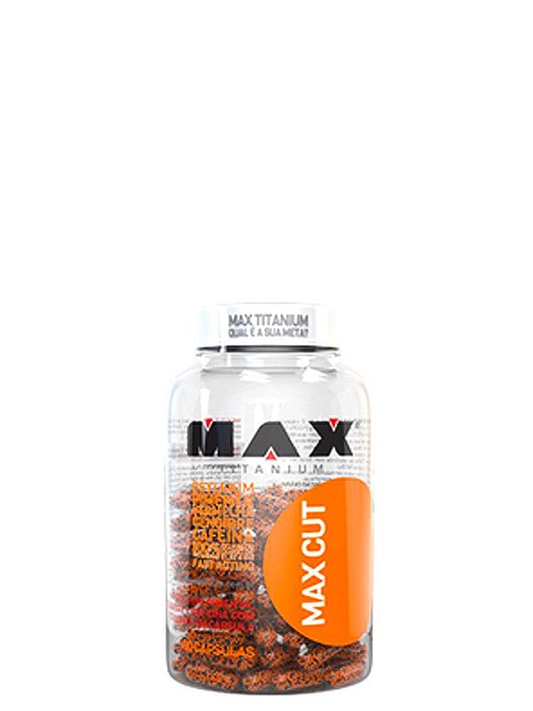 Emagrecedor Max Cut 60caps Max Titanium