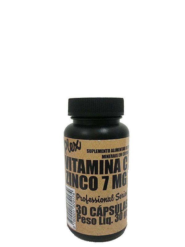 Vitamina C 700mg + Zinco 7mg  30 cáps - Plex Natue