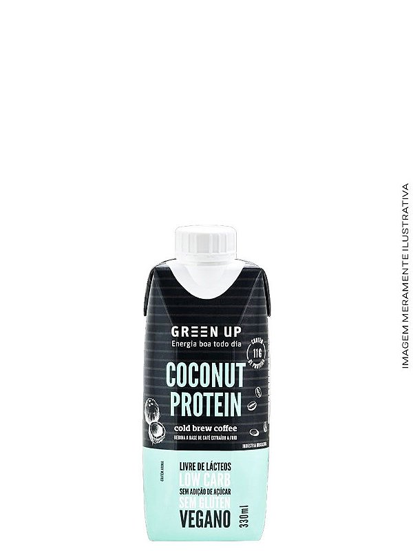 ColdBrew Coconut Protein 330ml - Green Up