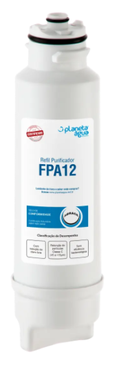 Refil FPA12 Purificador Electrolux PA10N, PA20G, PA25G, PA30G, PA40G