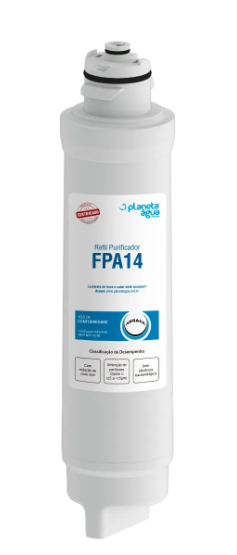 Filtro Refil FPA14 para Purificador Electrolux PA21G, PA31G, PE1B e PE1X (Planeta Água)