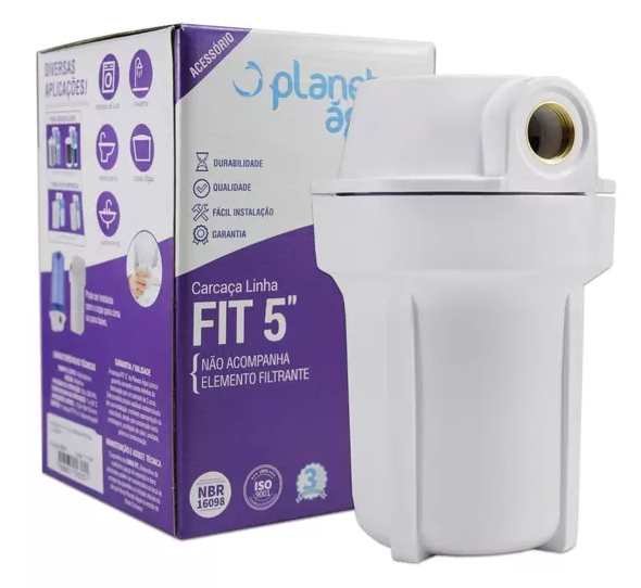 Carcaça Linha Fit 5 Planeta Água S/ Refil