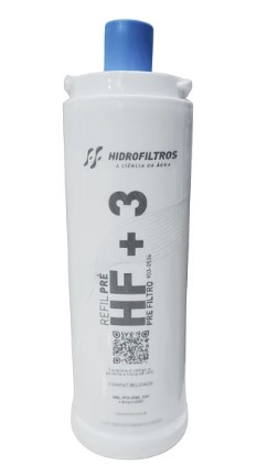 Refil Pré-Filtro HF+3 Hidrofiltros para Purificadores IBBL