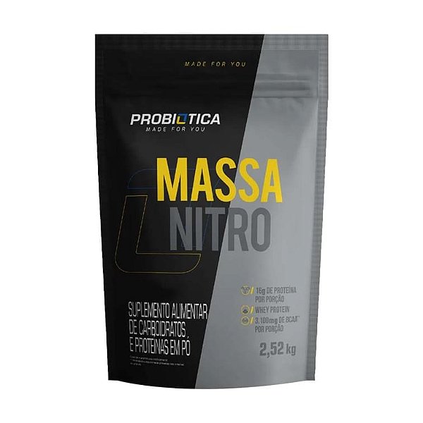 Massa Nitro Refil (2,52kg) - Probiotica