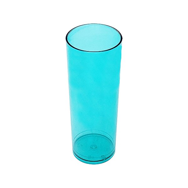 Copo Long Drink - Azul Tiffany Neon – 350ml