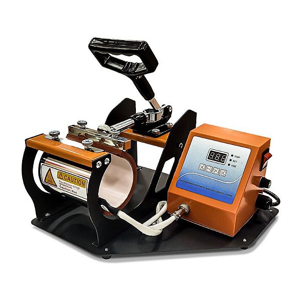 Prensa de Caneca Cilíndrica Drincal - Laranja