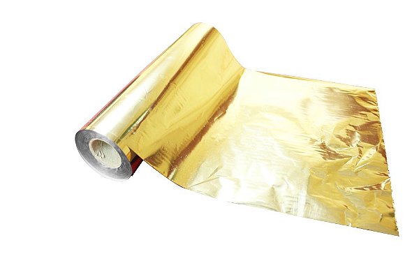 Foil Para Transfer 5m x 8cm - Dourado