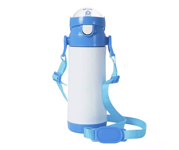 Garrafa Térmica Kids De Aço Inoxidável com Alça 500ml Cores