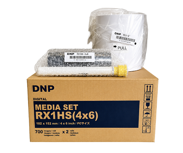 Papel Dnp 10x15 700 Impressões - 1 Rolo E Ribbon
