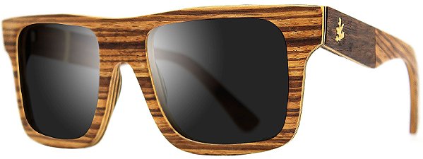 Óculos de Sol John Zebra Wood