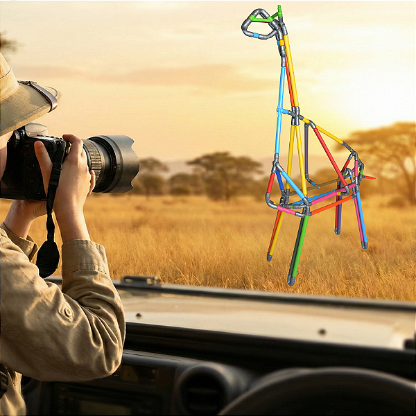 Kit Edulig Girafa - 88 peças e conexões