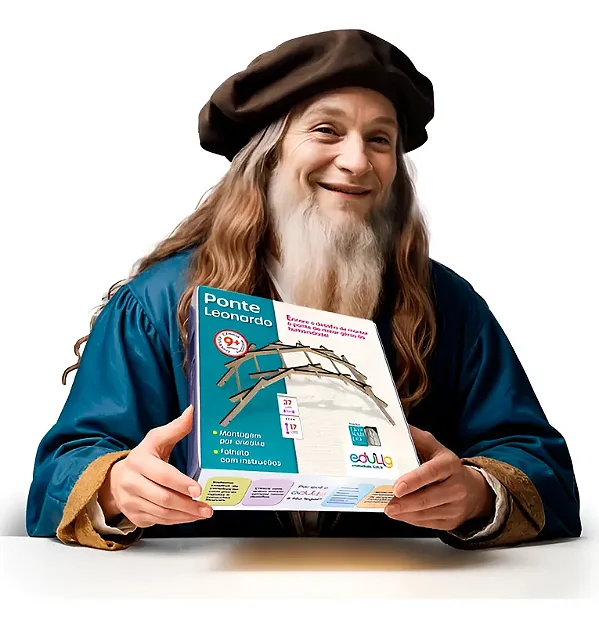 Edulig Ponte Leonardo - 21 peças madeira