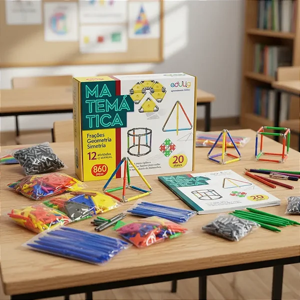 Edulig Matemática 20 alunos - 12 - Manual do Professor - 561 peças e conexões