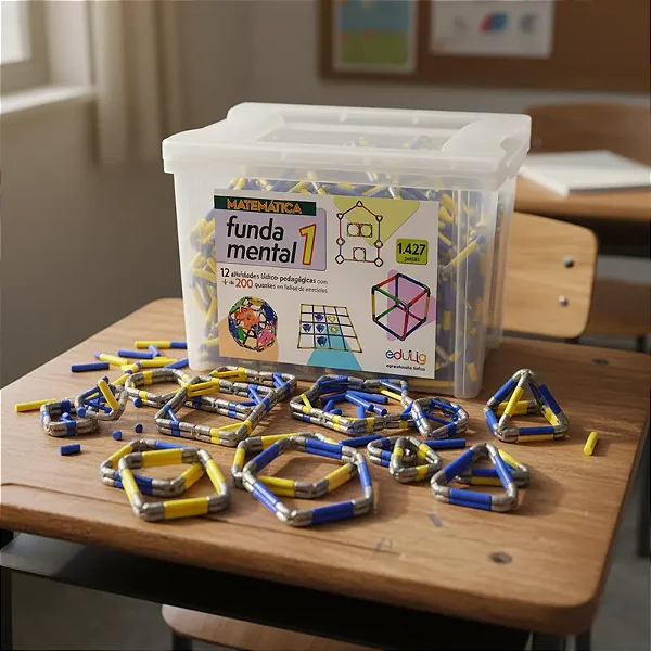 Edulig Matemática Fundamental 1 - 12 Atividades - 200 Exercícios - 25 alunos