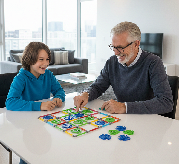 Jogo do Velho Edulig - 102 peças e conexões