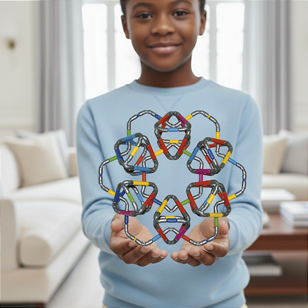 Edulig Triângulos & Varetas - 183 peças e conexões