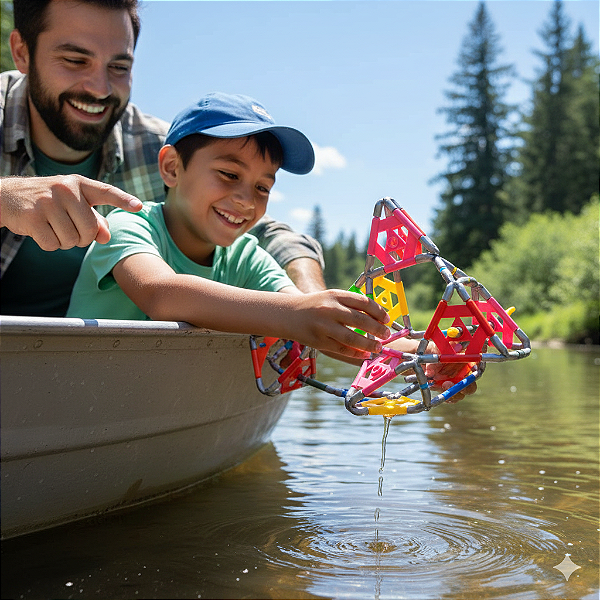 Edulig Peixinho - 70 peças e conexões