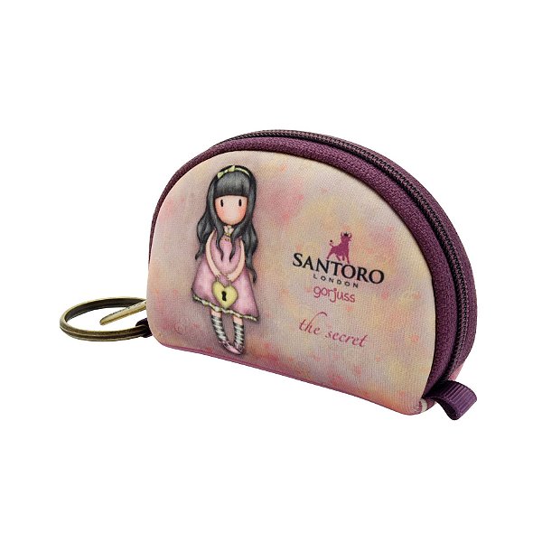 Mini Bolsa Chaveiro com Ziper - The Secret
