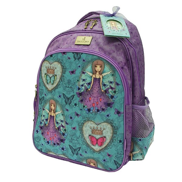 Mochila Infantil Fada Purpurina