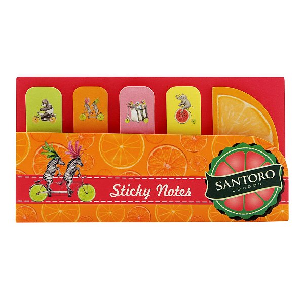 Cartela de Notas Adesivas - Fruity Scooty