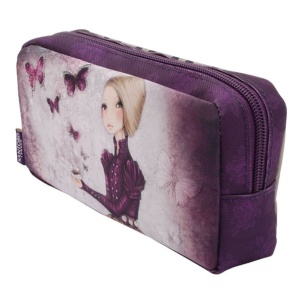 Estojo Retangular - Amethyst Butterfly