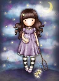 Cartão Gorjuss - Catch a Falling Star