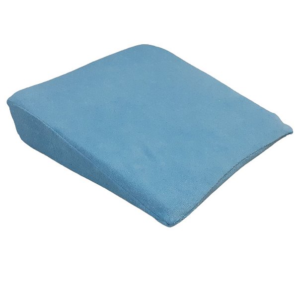Travesseiro Anti Refluxo Bebe Rampa Carrinho Azul
