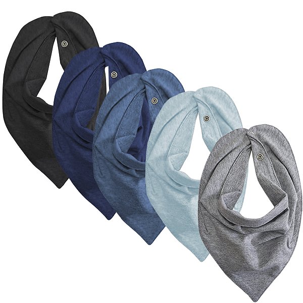 Babador Bandana Bebe kit c/3 ref 1650 Menino