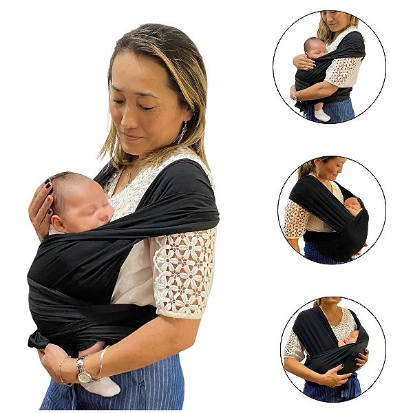 Sling Wrap Canguru de Vestir Fácil Uso