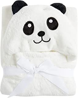 Manta Com Capuz Jolitex Panda Branco