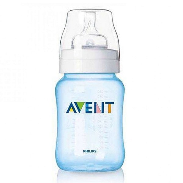 Mamadeira Avent Philips 260ml Classic Azul