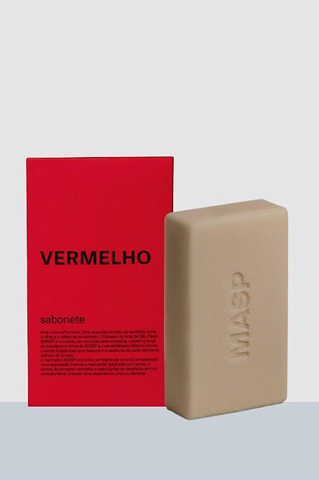 Sabonete barra vermelho masp