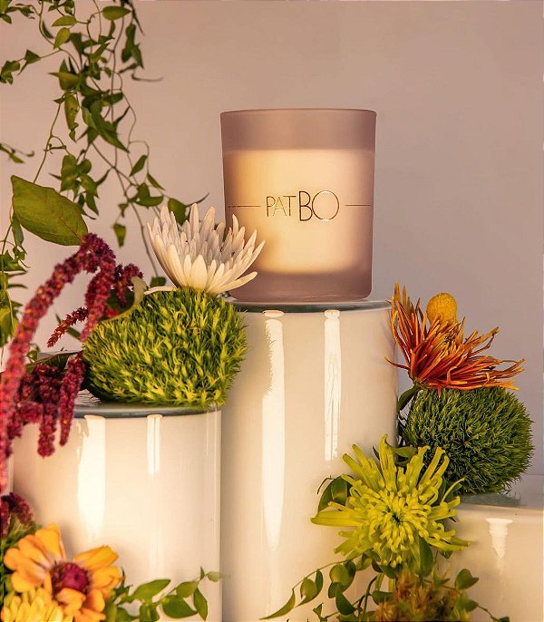 Vela perfumada patbo lotus garden