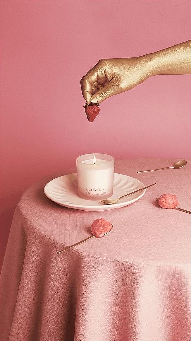 Vela perfumada fragola