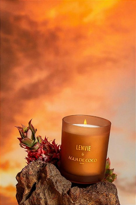Vela perfumada terra do sol