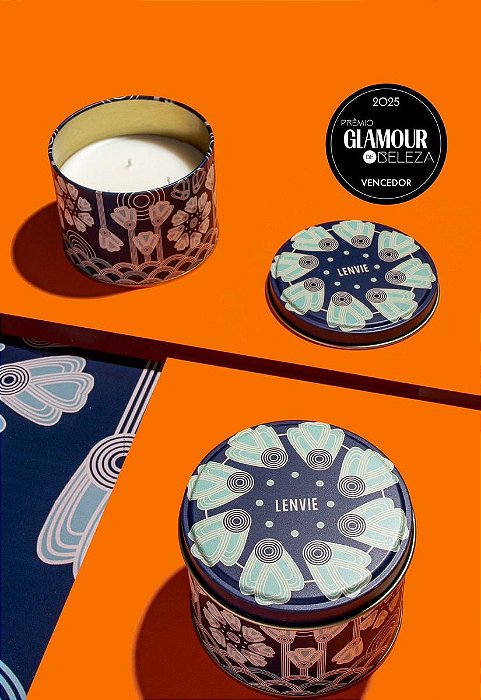 Vela perfumada into lata