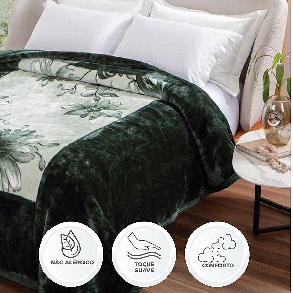 Cobertor Raschel Casal Balada Plus