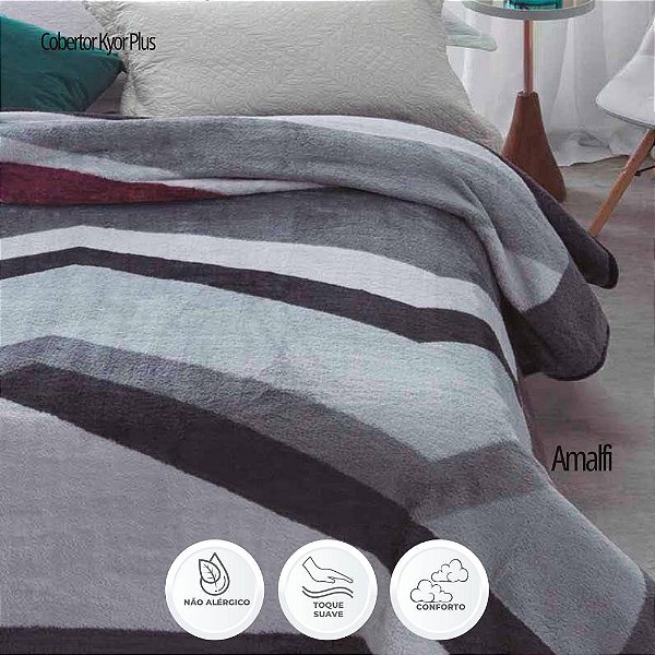 Cobertor Raschel Casal Kyor Plus Amalfi