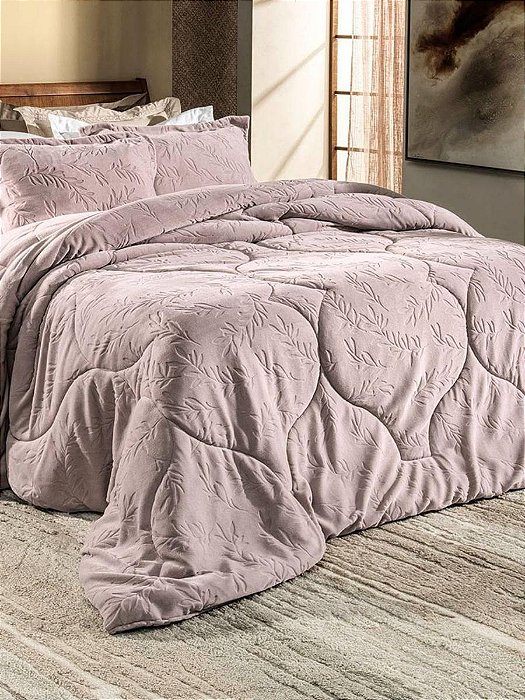 Edredom Queen Blend Elegance Linne