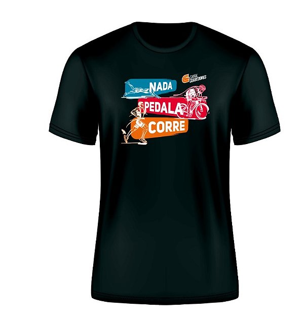 Camiseta Triathlon NADA/PEDALA/CORRE - UNISSEX