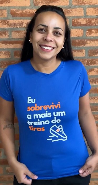 Camiseta TREINO DE TIRO - BABY LOOK