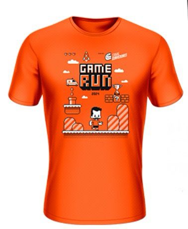 Camiseta GAME RUN - time Canal Corredores