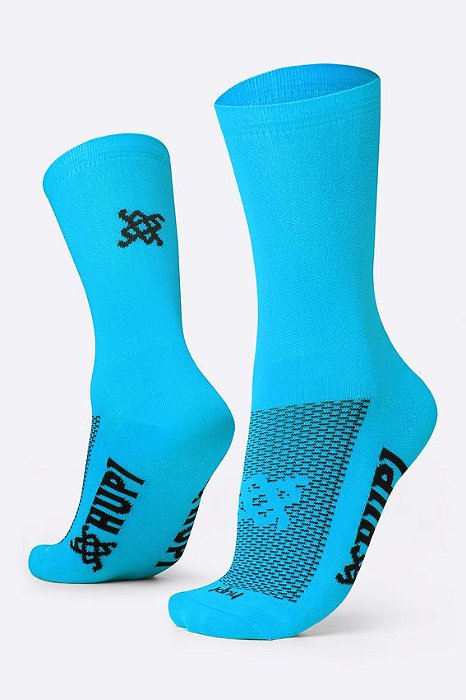 Meia Hupi Lisa Azul