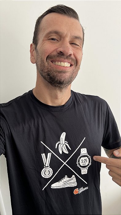 Camiseta Medalha e Banana